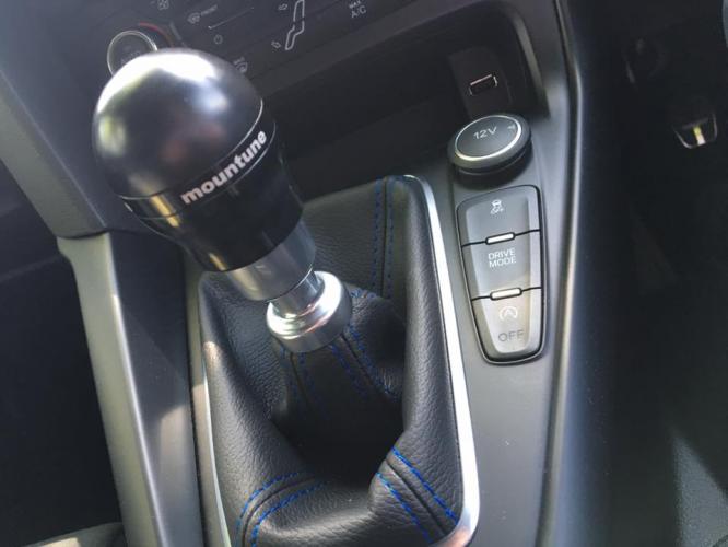 Gearknob fitted
