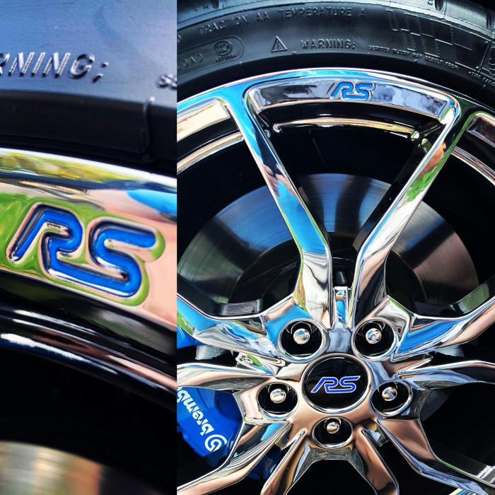 Chrome Wheels Focus RS